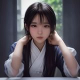 一位年轻女性技术人员在双屏电脑前专注检查网页链接状态，办公室灯光明亮